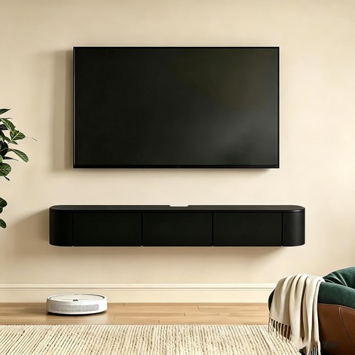 9in floating cabinet - tv,